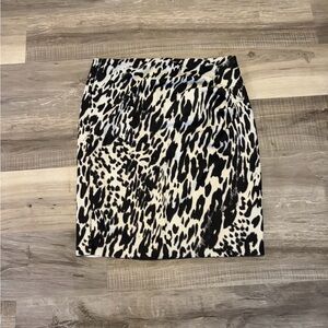 Black and white Women's Skirt
